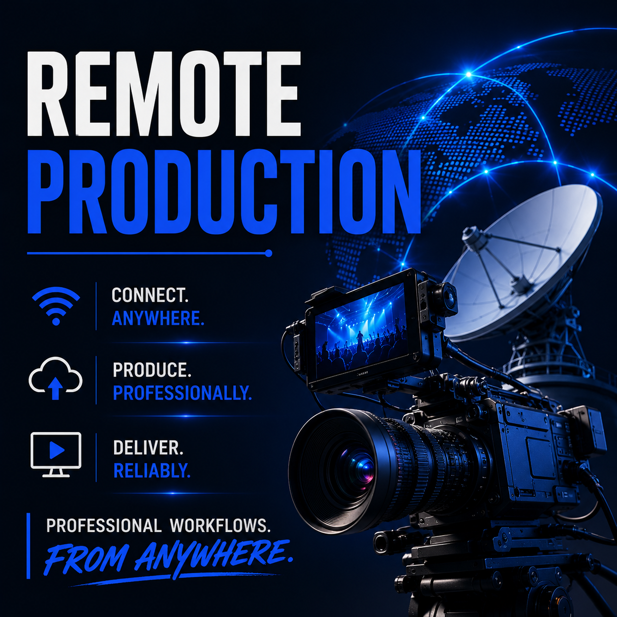 Remote production networking