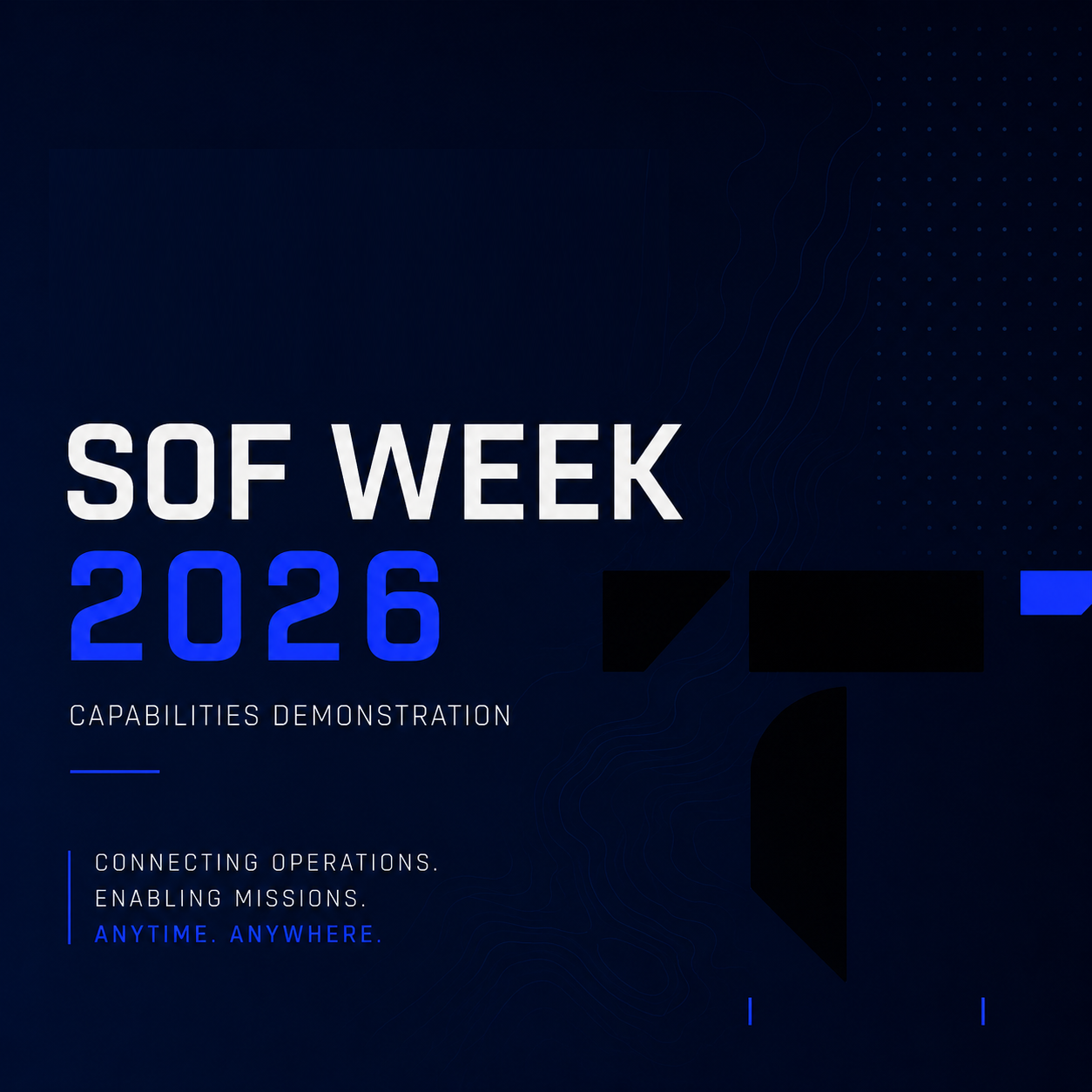SOF Week 2026 — Telarex RF transport network deployment